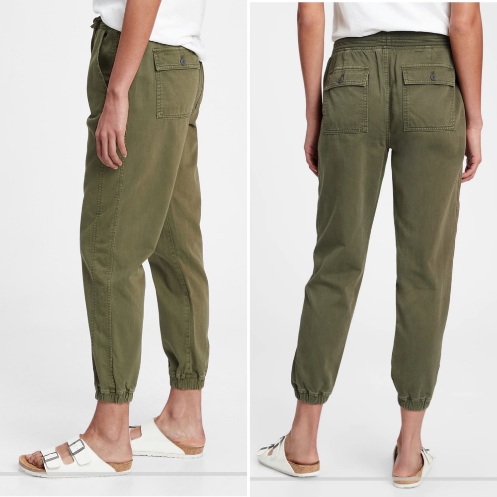 Gap Ribbed Pull-On Joggers with Washwell - Picture 2 of 7